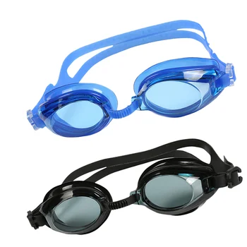 2 чифта очила за гмуркане, оборудване за гмуркане, фарове за мъгла, херметически затворени очила за плуване за мъже (черно + царски + синьо)