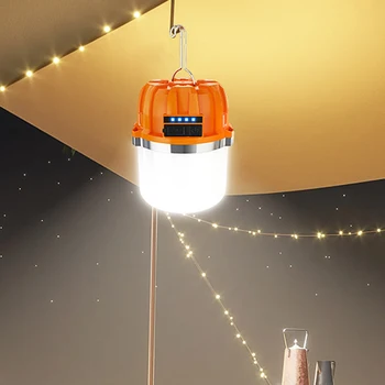 Авариен походный фенер, plug-in hybrid чрез USB преносима туризъм лампата 3000 mah, подвесная спасителна лампа 260ЛМ за външно осветление къмпинг