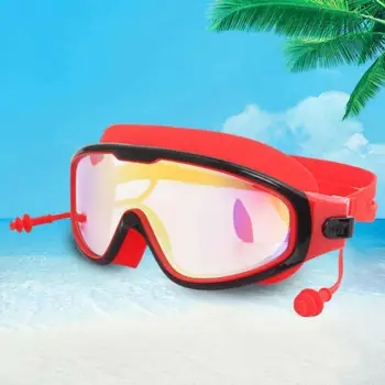 Очила за плуване с регулируема каишка, широк преглед, фарове за мъгла, водоустойчив, със защита от ултравиолетови лъчи, не протичат Очила за плуване за възрастни